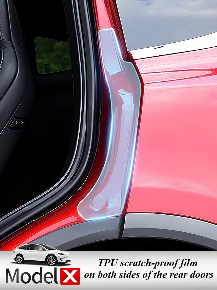 Защитная пленка на заднюю дверь автомобиля Tesla Model X 2016-2023 из ТПУ с защитой от царапин
Защитная пленка на заднюю дверь автомобиля Tesla Model X 2016-2023 из ТПУ с защитой от царапин