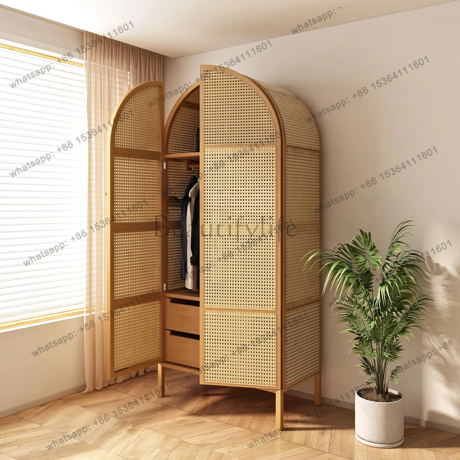 X4 Japanese-style rattan wardrobe storage B & B ins surprise quiet wind log retro, art bedroom solid wood wardrobe
X4 Japanese-style rattan wardrobe storage B & B ins surprise quiet wind log retro, art bedroom solid wood wardrobe