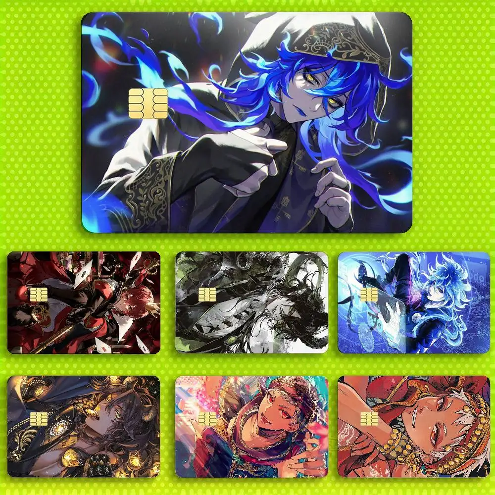 Game Twisted Wonderland Round 4pcs 1Set Laser Holographic Sticker Skin Cover for Credit Bank Debit Card
Game Twisted Wonderland Round 4pcs 1Set Laser Holographic Sticker Skin Cover for Credit Bank Debit Card