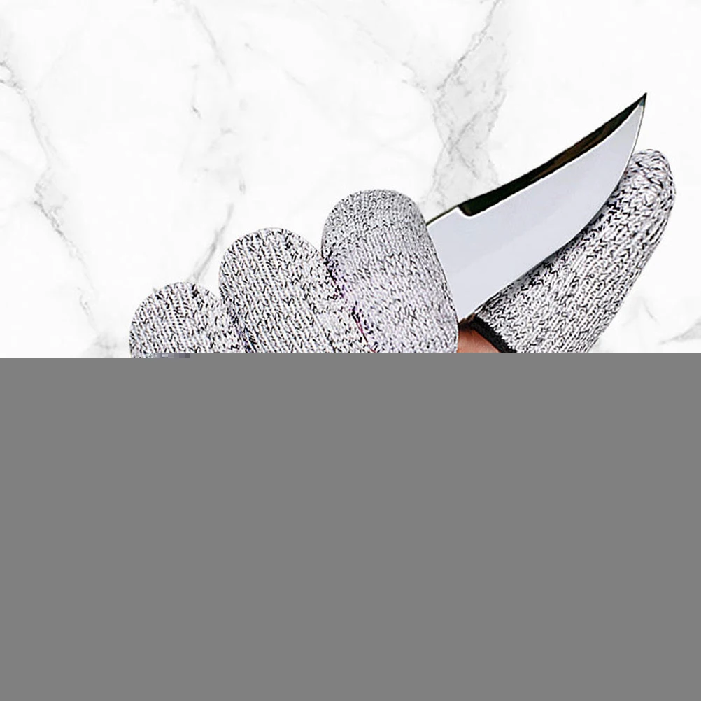 10 Pcs Cut Resistant Finger Cots Gray Reusable Elastic Protective Covers Chef Kitchen Finger Protectors Anti Cut Thumb Sleeve
10 Pcs Cut Resistant Finger Cots Gray Reusable Elastic Protective Covers Chef Kitchen Finger Protectors Anti Cut Thumb Sleeve