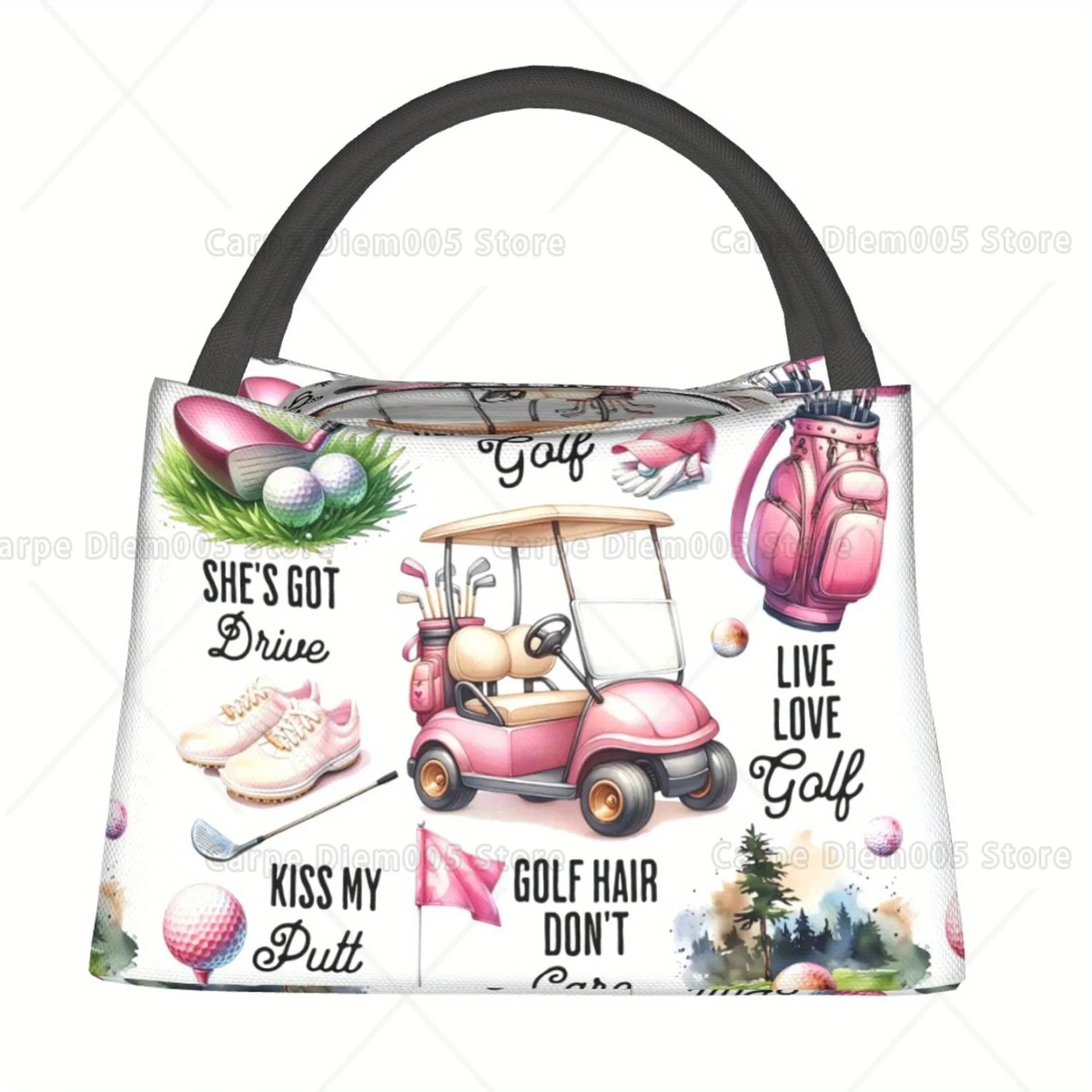 1pc Golf Cart Pattern, Portable Reusable Cooler Bag, Insulated Lunch Bag for Camping Picnic Beach work back to shcool
1pc Golf Cart Pattern, Portable Reusable Cooler Bag, Insulated Lunch Bag for Camping Picnic Beach work back to shcool