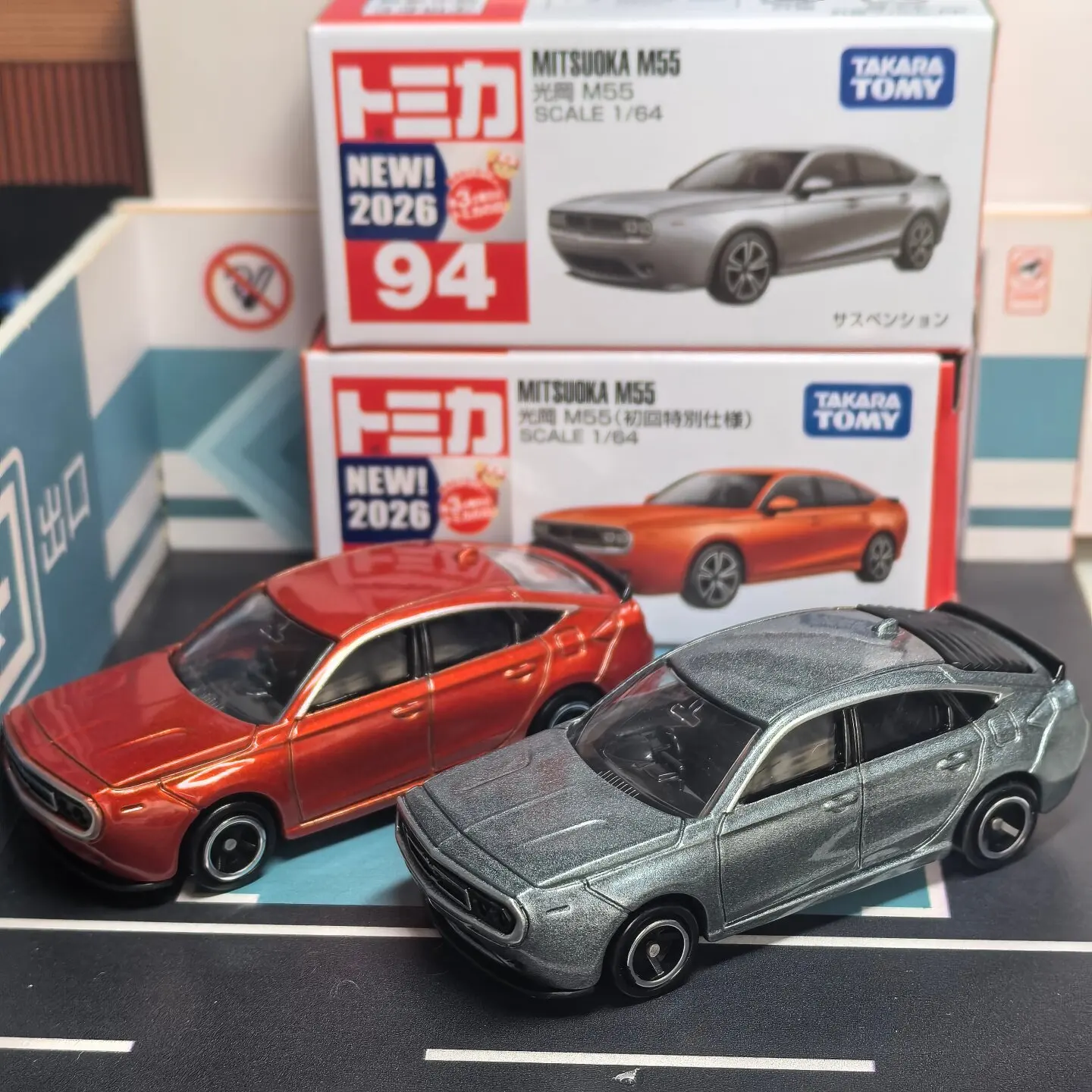 Original TAKARA TOMY Tomica No.94 Mitsuoka M55 1/64 Diecast Alloy Model Car with Working Suspension Collectible Gift for Boys
Original TAKARA TOMY Tomica No.94 Mitsuoka M55 1/64 Diecast Alloy Model Car with Working Suspension Collectible Gift for Boys