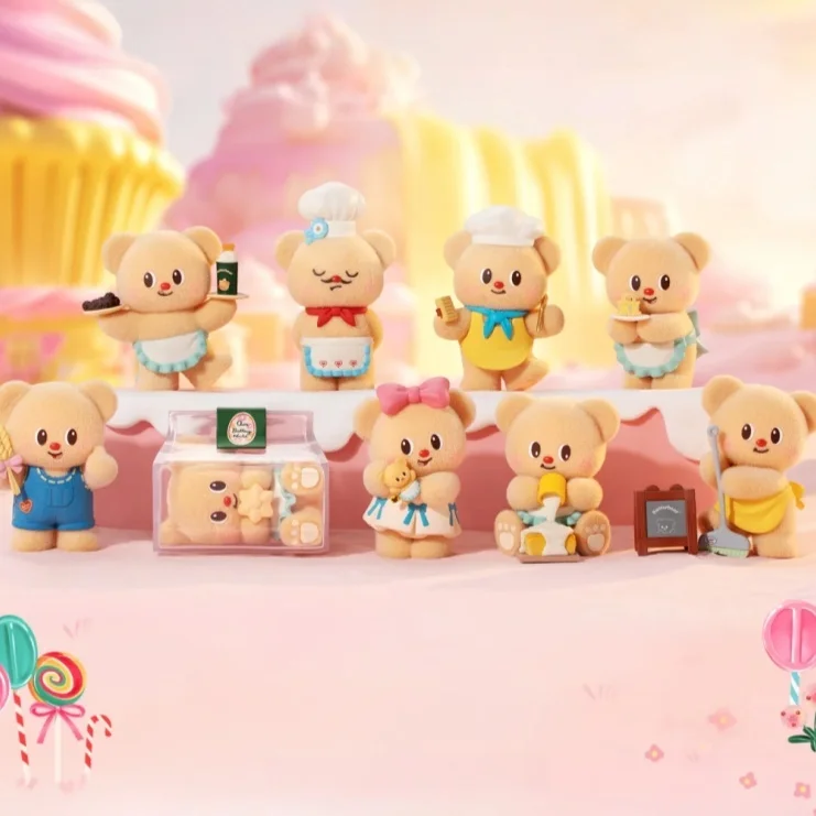 Butter Bear Baking Workshop Blind Box Handmade Creative Decoration Desktop Ornament Surprise Toy Festival Gifts Collection Model
Butter Bear Baking Workshop Blind Box Handmade Creative Decoration Desktop Ornament Surprise Toy Festival Gifts Collection Model