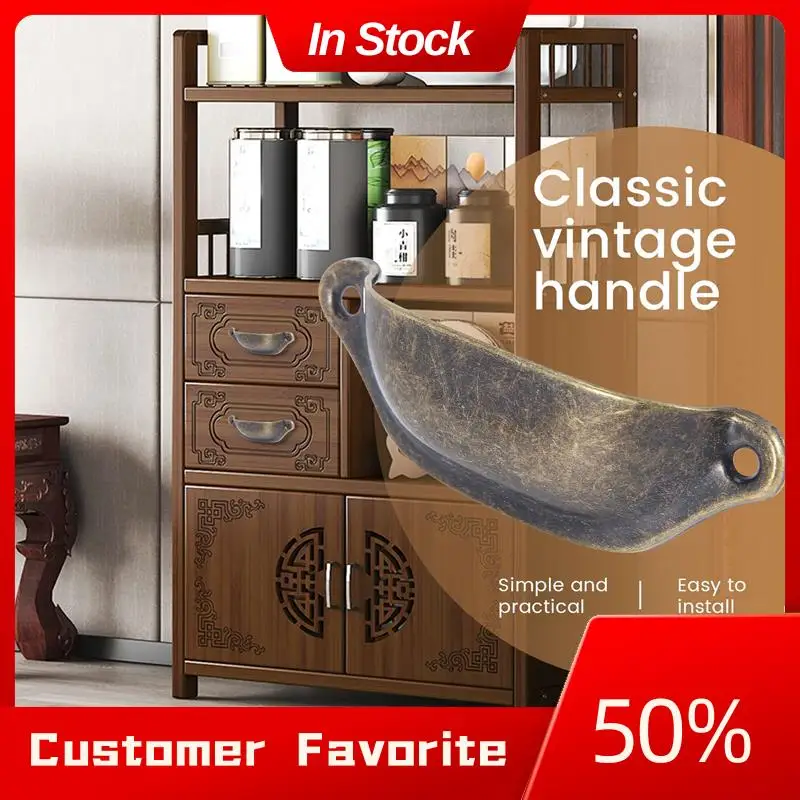 AT03 Top 20Pcs Vintage Drawer Door Cabinet Iron Shell Cup Handle Cupboard Knob 9.7Cmx3.5Cm
AT03 Top 20Pcs Vintage Drawer Door Cabinet Iron Shell Cup Handle Cupboard Knob 9.7Cmx3.5Cm