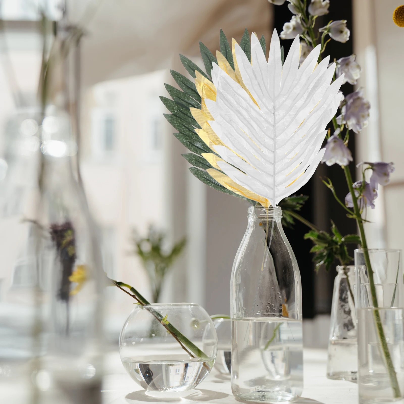 30 pcs Simulated Leaves Greenery Decors Jungle Theme Party Props Creative Faux Home Cloth Deep Green Gold Silver
30 pcs Simulated Leaves Greenery Decors Jungle Theme Party Props Creative Faux Home Cloth Deep Green Gold Silver