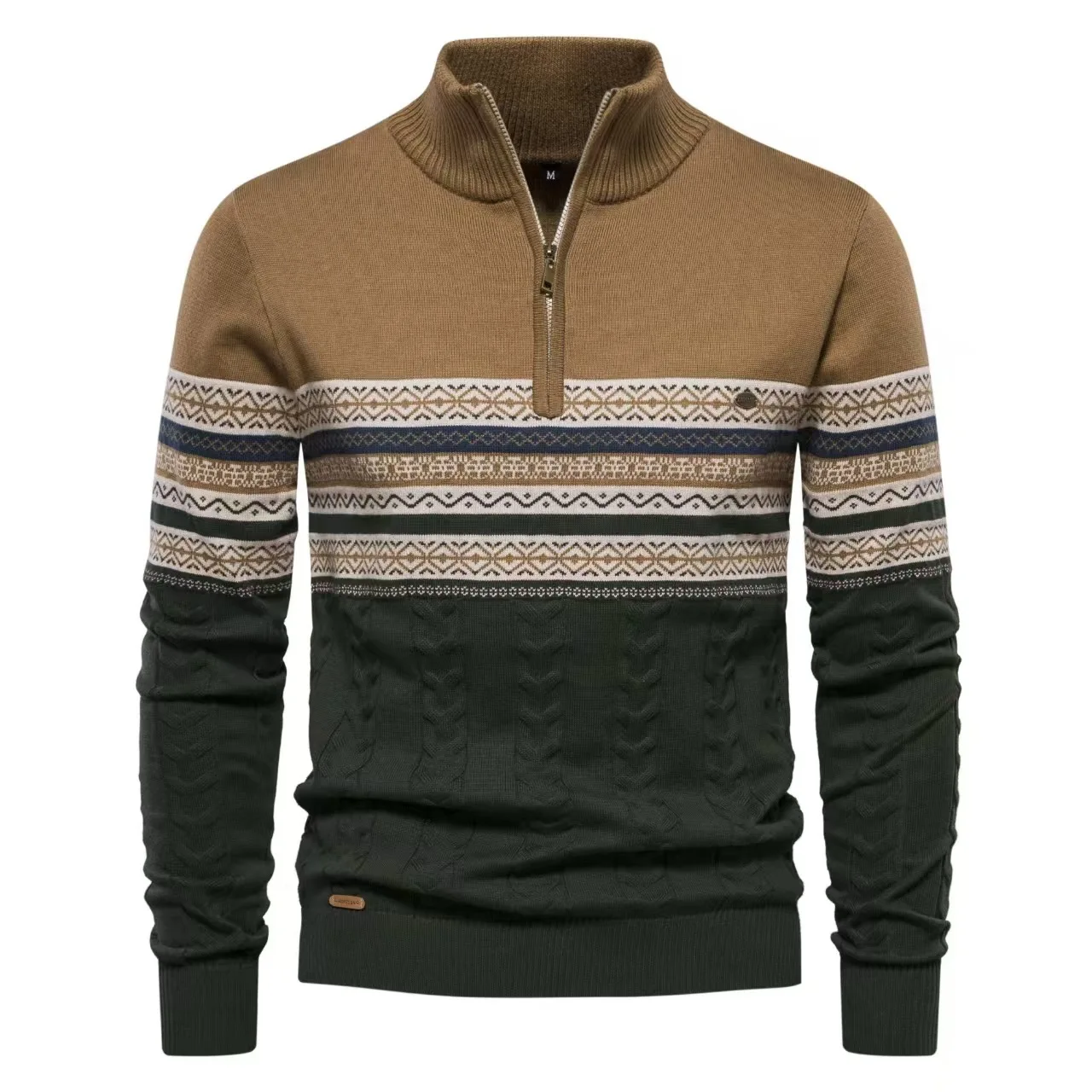 2024 Autumn/Winter New Trendy European Stand Up Collar Sweater Half Zipper Knitted High Quality Versatile Men's Wear
2024 Autumn/Winter New Trendy European Stand Up Collar Sweater Half Zipper Knitted High Quality Versatile Men's Wear