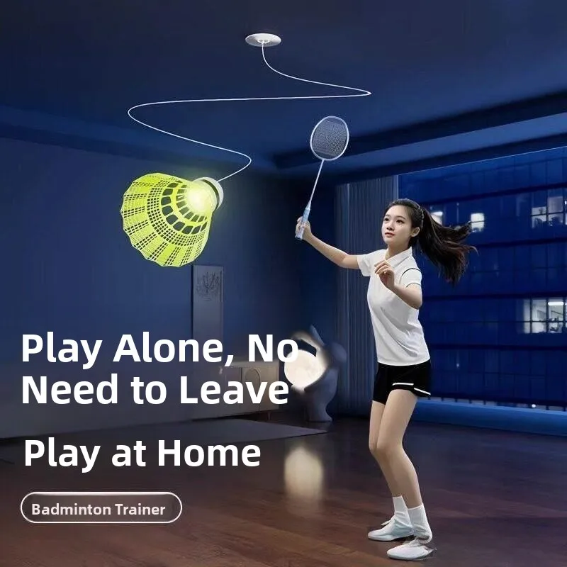 Indoor Badminton Training Trainer Automatic Return Line Single Player Self-Playing Student Practice Tool Suction Cup Rotation
Indoor Badminton Training Trainer Automatic Return Line Single Player Self-Playing Student Practice Tool Suction Cup Rotation