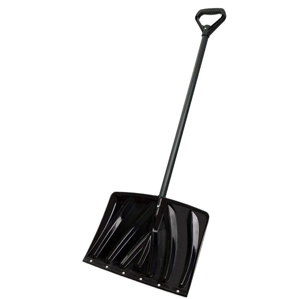 18 Inch Snow Shovel and Pusher Combo, Durable Steel with Ergonomic Grip for Driveways
18 Inch Snow Shovel and Pusher Combo, Durable Steel with Ergonomic Grip for Driveways