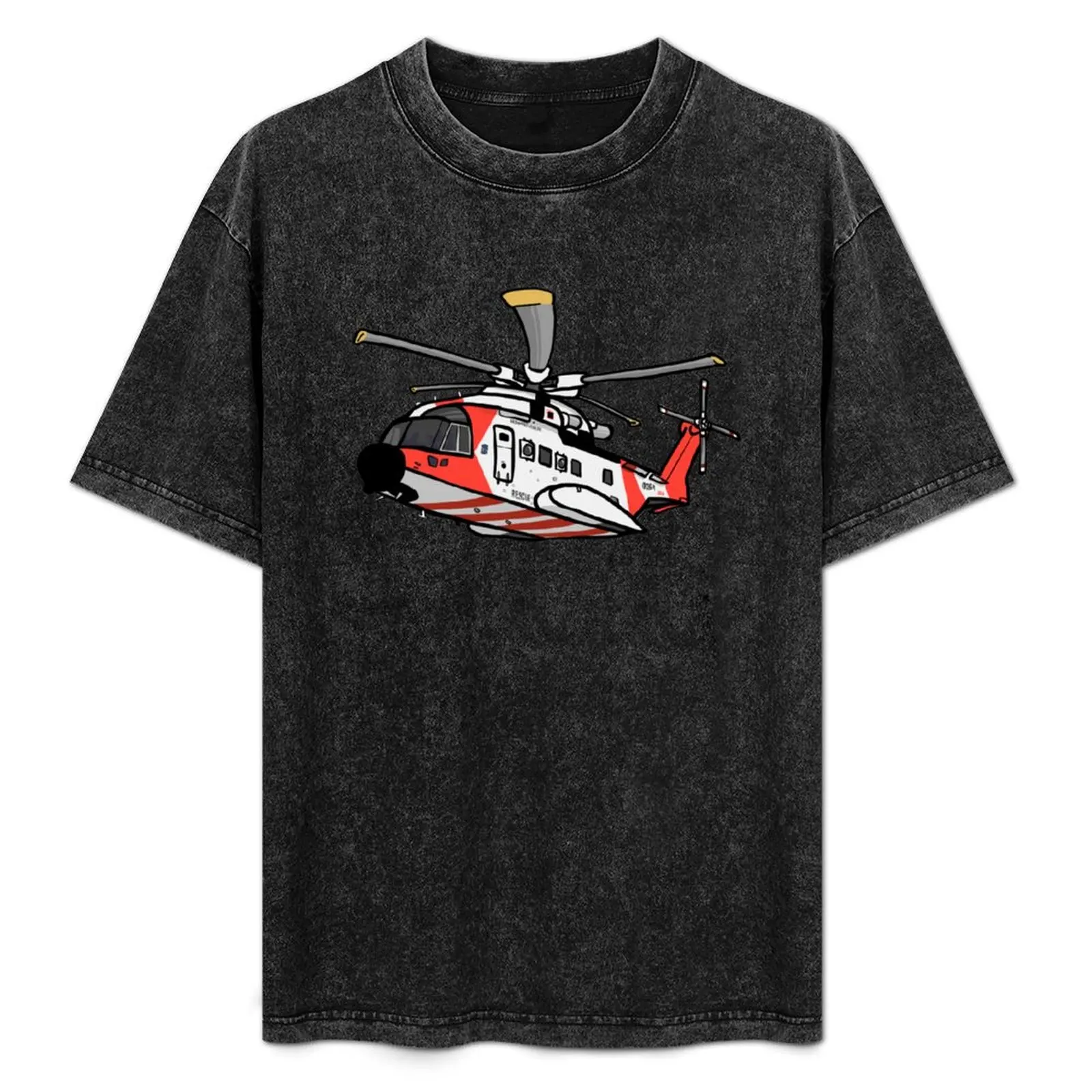 Rescue Helicopter T-Shirt Casual Simple Design Short Sleeve Shirt
Rescue Helicopter T-Shirt Casual Simple Design Short Sleeve Shirt