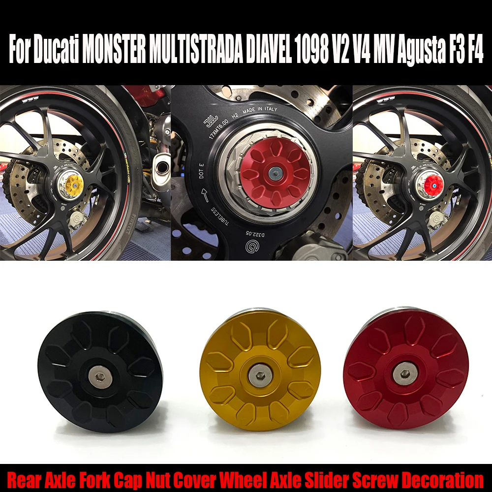 Motorcycle Rear wheel Decorative cover for DUCATI PANIGALE V4 V2 1199 1299 899 959 939 Streetfighter Diavel 1200
Motorcycle Rear wheel Decorative cover for DUCATI PANIGALE V4 V2 1199 1299 899 959 939 Streetfighter Diavel 1200