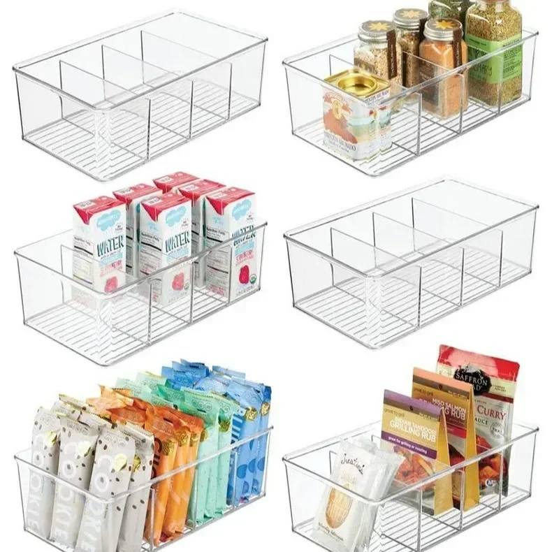 Refrigerator Bin Clear Plastic Food Organizer Fridge Box With Divider Freezer Pantry Kitchen Organizer Cute Plate
Refrigerator Bin Clear Plastic Food Organizer Fridge Box With Divider Freezer Pantry Kitchen Organizer Cute Plate