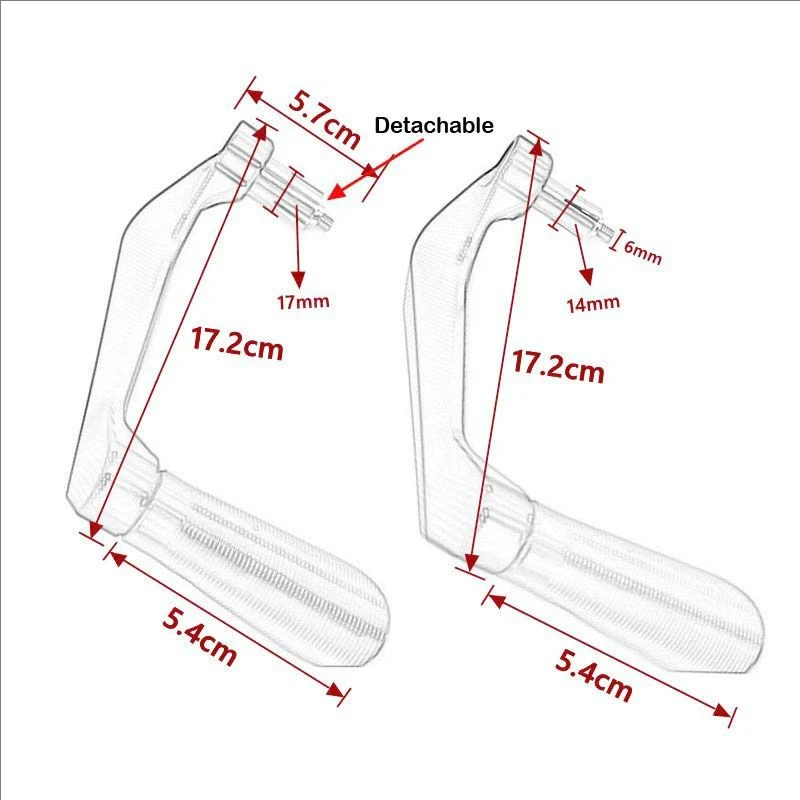 Aluminum Lever Guard Set for Yamaha FZ1, FZ6, FZ8 | Motorcycle Handlebar Brake Protection
Aluminum Lever Guard Set for Yamaha FZ1, FZ6, FZ8 | Motorcycle Handlebar Brake Protection