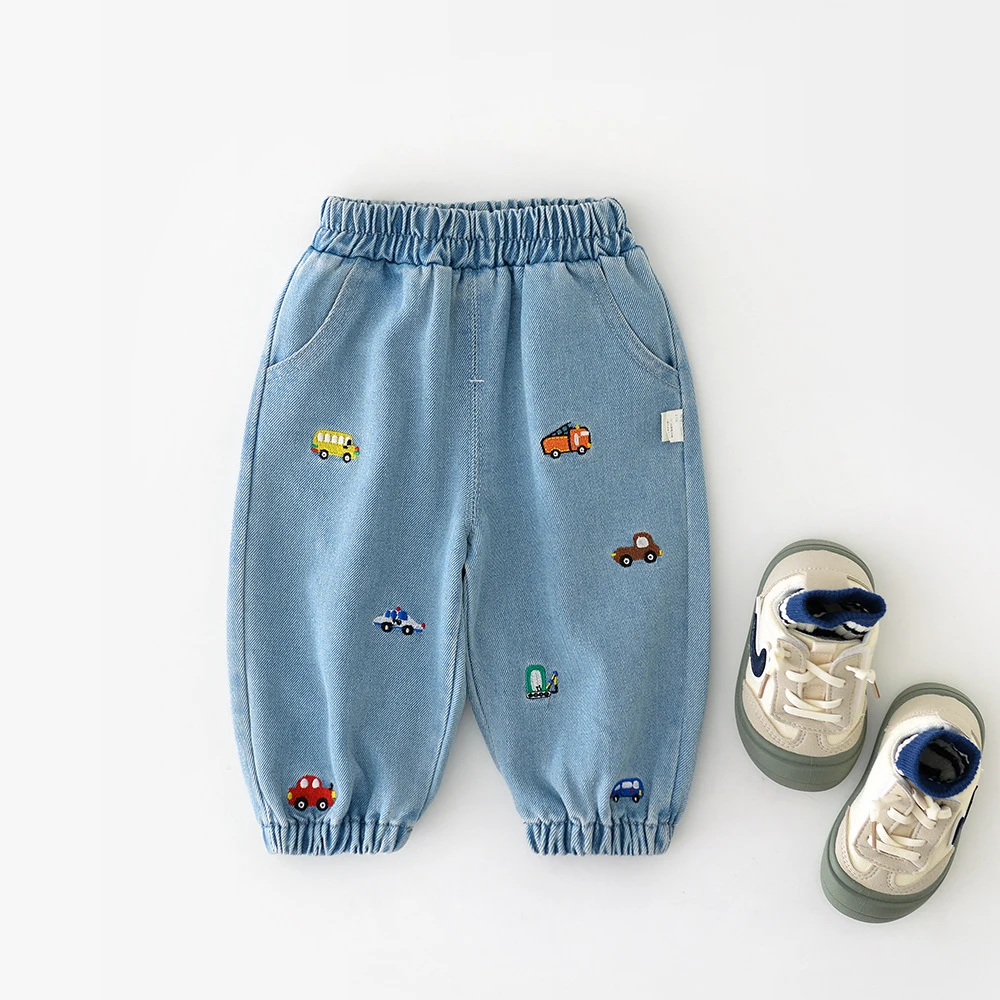 LILIGIRL 2025 Autumn New Baby Pants 9M -3T Embroidery Girls Trousers Cartoon Car Boys Denim Pants 9M -3T
LILIGIRL 2025 Autumn New Baby Pants 9M -3T Embroidery Girls Trousers Cartoon Car Boys Denim Pants 9M -3T