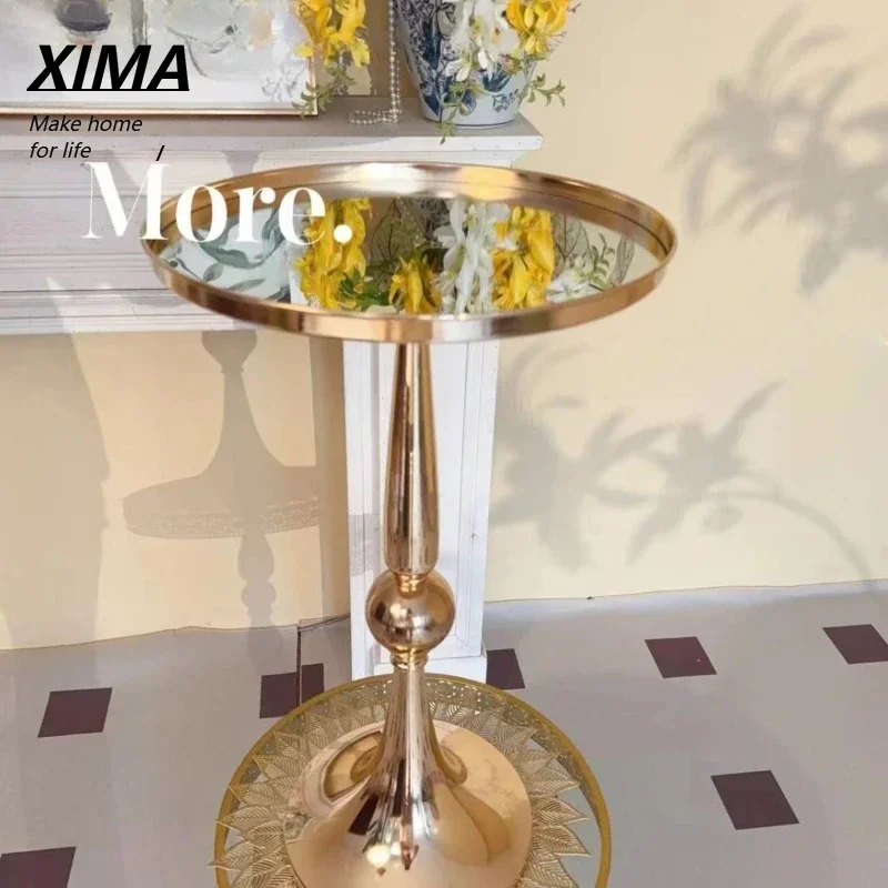 Living Room Sofa Side Cabinet Side Cabinet Coffee Table Balcony Shelf Simple Creative Round Table Light Luxury Small Side Table
Living Room Sofa Side Cabinet Side Cabinet Coffee Table Balcony Shelf Simple Creative Round Table Light Luxury Small Side Table