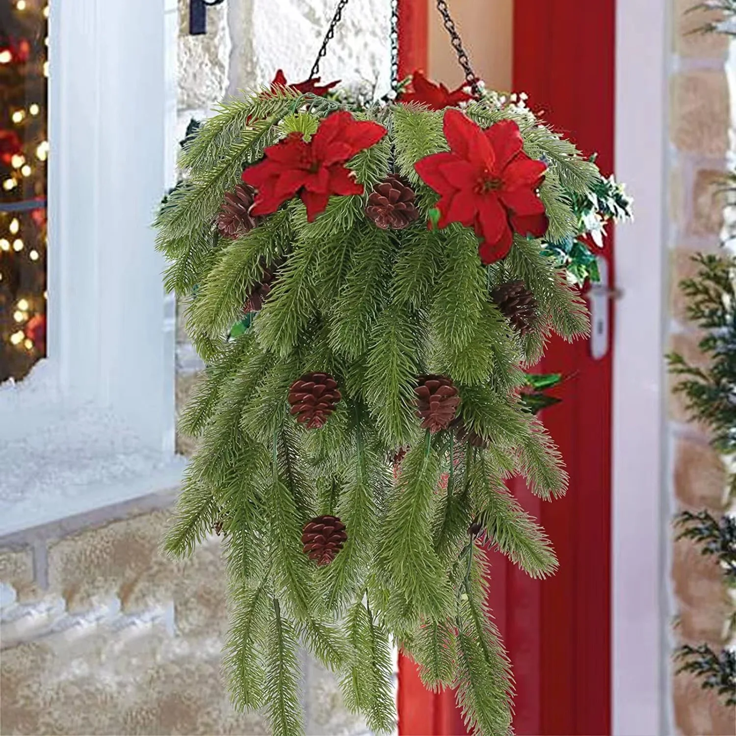 5 Forks Artificial Pine Pendant Christmas Wall Hanging Artificial Pine Needles for New Year Party DIY Wreath Gifts Xmas Decorati
5 Forks Artificial Pine Pendant Christmas Wall Hanging Artificial Pine Needles for New Year Party DIY Wreath Gifts Xmas Decorati