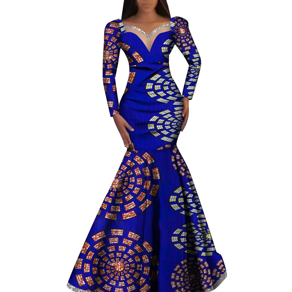 African Women's dress Nigerian Plus Size Traditional Ankara Ladies Elegant Robe Dashiki Female formal long dresses Party Wedding
African Women's dress Nigerian Plus Size Traditional Ankara Ladies Elegant Robe Dashiki Female formal long dresses Party Wedding