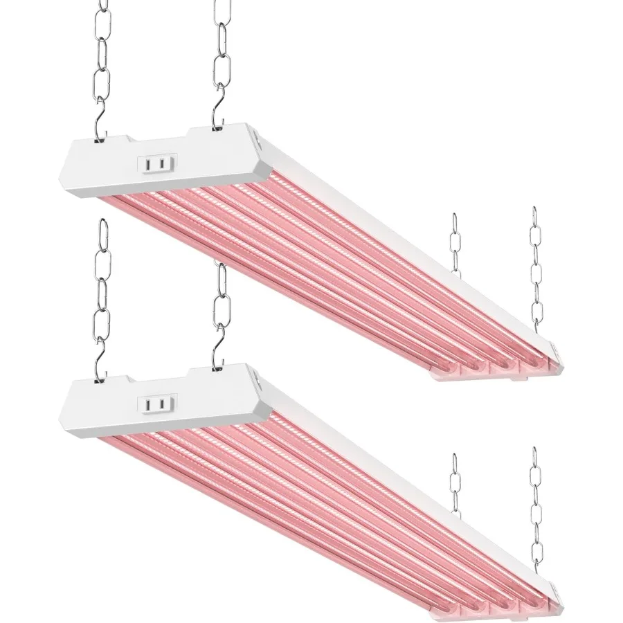 Sunco 4FT LED Grow Lights Full Spectrum for Indoor Plants 80W Integrated Suspended Fixture Plug in Linkable for Indoor Greenhou
Sunco 4FT LED Grow Lights Full Spectrum for Indoor Plants 80W Integrated Suspended Fixture Plug in Linkable for Indoor Greenhou