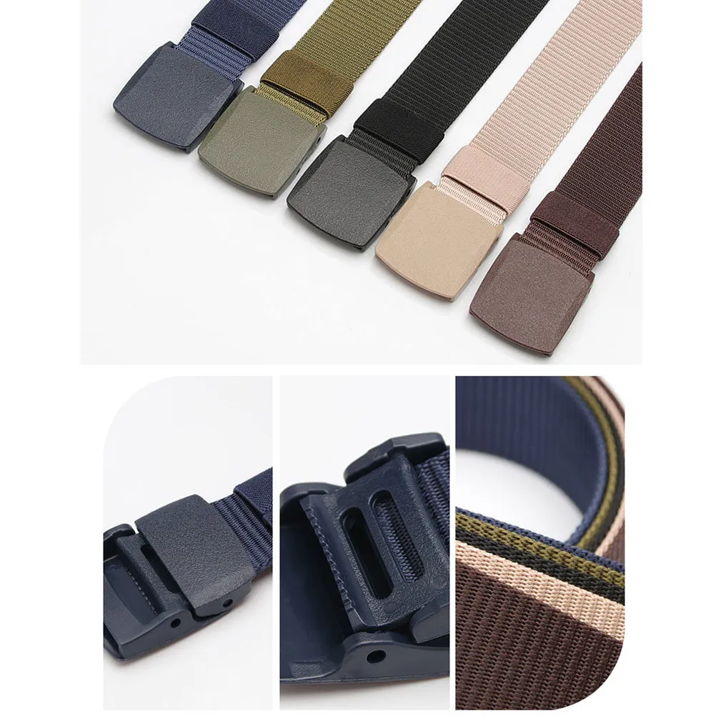 2Pcs Canvas Belt Lightweight Waist Band Adjustable Plastic Buckle Stylish Breathable Wear-Resisting Nylon Belt for Daily Outdoor
2Pcs Canvas Belt Lightweight Waist Band Adjustable Plastic Buckle Stylish Breathable Wear-Resisting Nylon Belt for Daily Outdoor