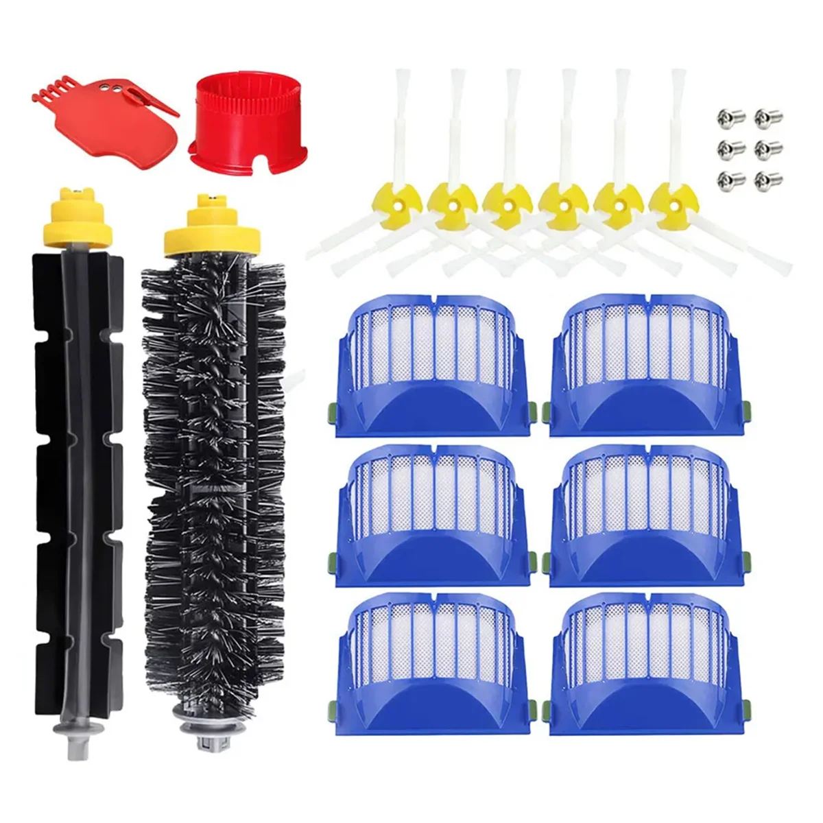 FZFZ For 614 / 620 / 630 / 650 / 651 / 671/ 660 / 692 Robot Vacuum Main Side Brush Hepa Filter Spare Parts
FZFZ For 614 / 620 / 630 / 650 / 651 / 671/ 660 / 692 Robot Vacuum Main Side Brush Hepa Filter Spare Parts