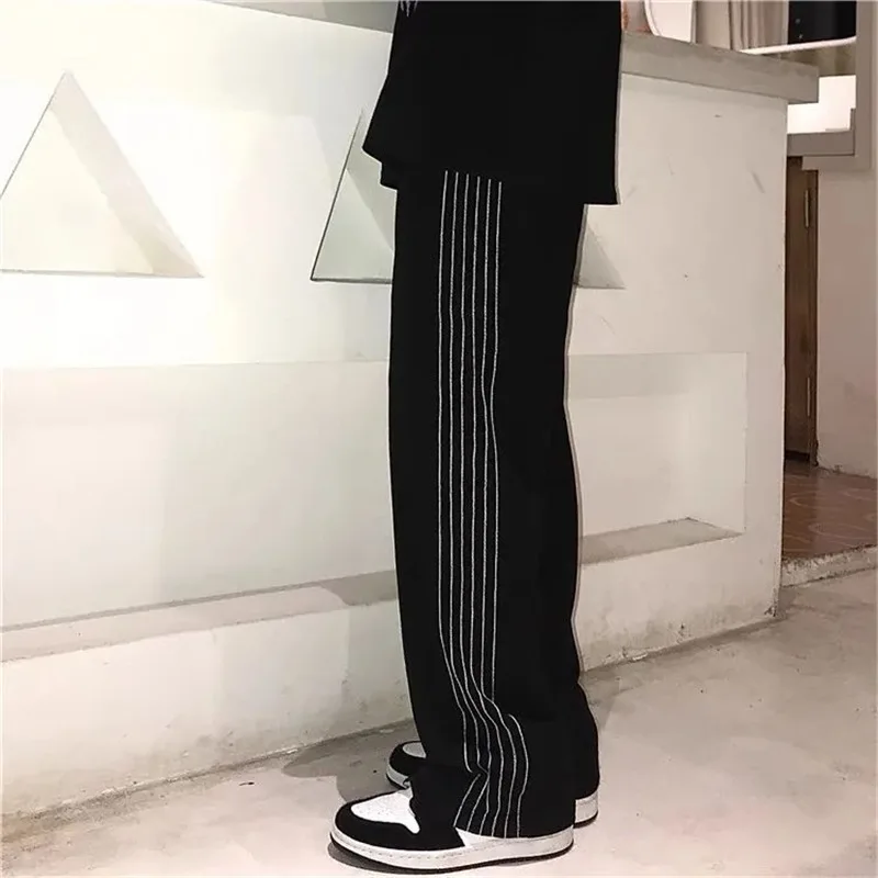 2023Spring and Autumn Pants Men and Women All-Matching Trendy Student Korean Style Loose Leisure Sports Harajuku Style Straight
2023Spring and Autumn Pants Men and Women All-Matching Trendy Student Korean Style Loose Leisure Sports Harajuku Style Straight