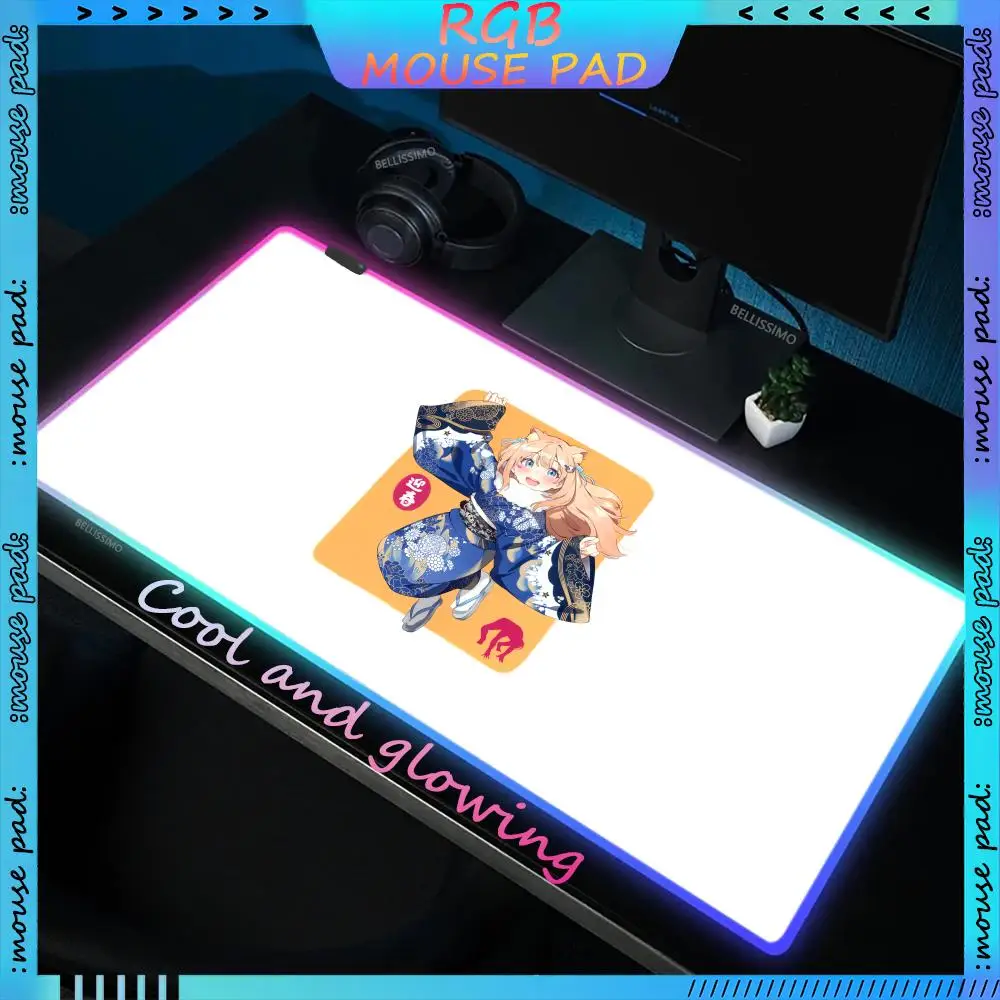 girl RGB anime pad Desk pad Mouse Computer shorts desk accessories sexy Pad Keyboard accessories RGB game mouse pad
girl RGB anime pad Desk pad Mouse Computer shorts desk accessories sexy Pad Keyboard accessories RGB game mouse pad