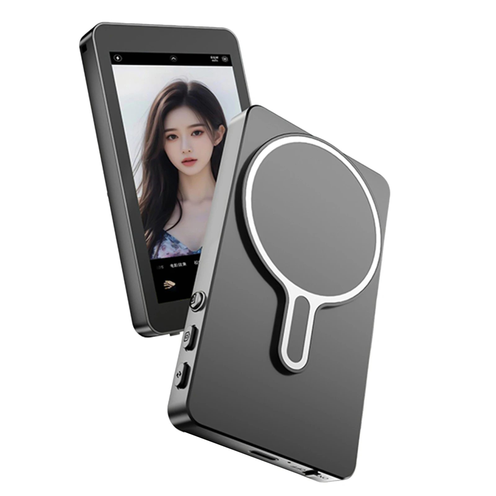 Magnetic Phone Vlog Selfie Monitor Screen Back Camera Monitor Wireless Selfie Monitor Screen for Selfie Vlog Live Stream
Magnetic Phone Vlog Selfie Monitor Screen Back Camera Monitor Wireless Selfie Monitor Screen for Selfie Vlog Live Stream
