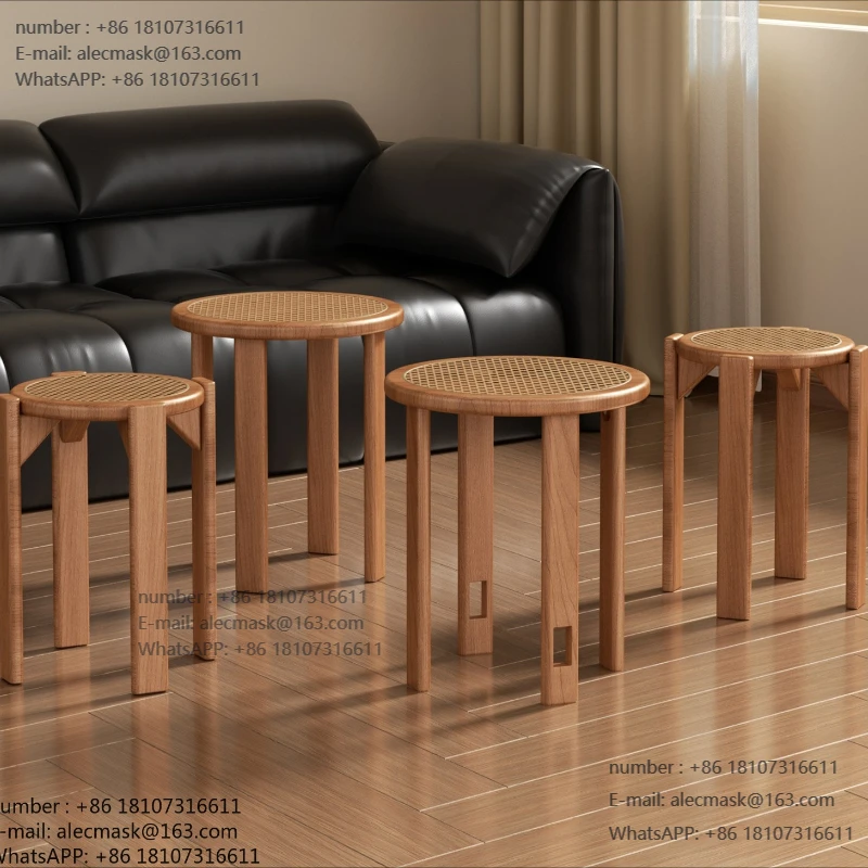 Japanese solid wood stool household stacked stool can be stacked light luxury high sense living room dining table spare chair
Japanese solid wood stool household stacked stool can be stacked light luxury high sense living room dining table spare chair