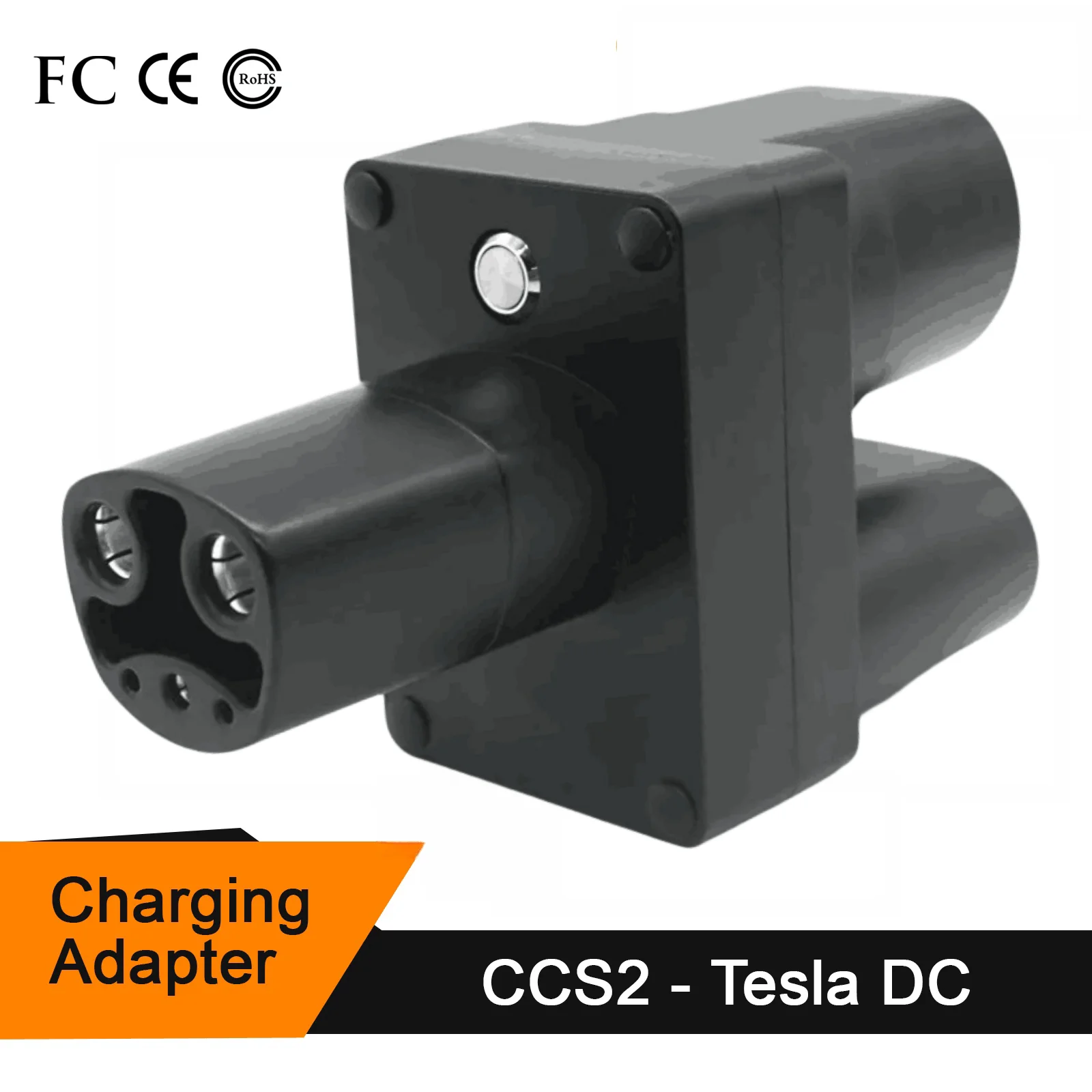 CCS 2 to Tesla EV Charging Adapter 400A 175KW CCS2 Combo Tesla Convertor for Car Charger CCS2 Tesla Adapter
CCS 2 to Tesla EV Charging Adapter 400A 175KW CCS2 Combo Tesla Convertor for Car Charger CCS2 Tesla Adapter