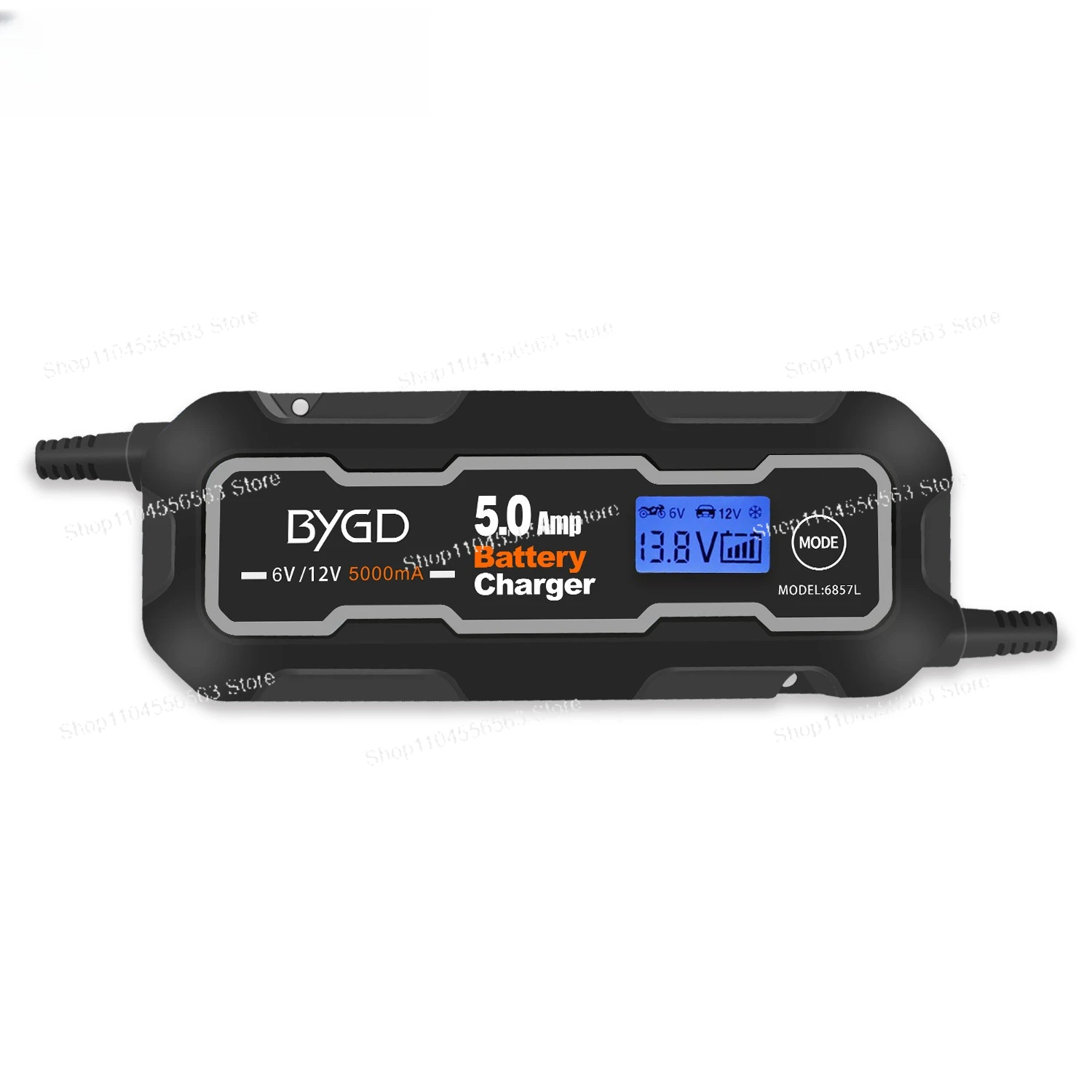 6V/12V Smart Battery Charger | 5A Automatic Car Battery Charger with LCD Display | for Lead-Acid Batteries
6V/12V Smart Battery Charger | 5A Automatic Car Battery Charger with LCD Display | for Lead-Acid Batteries