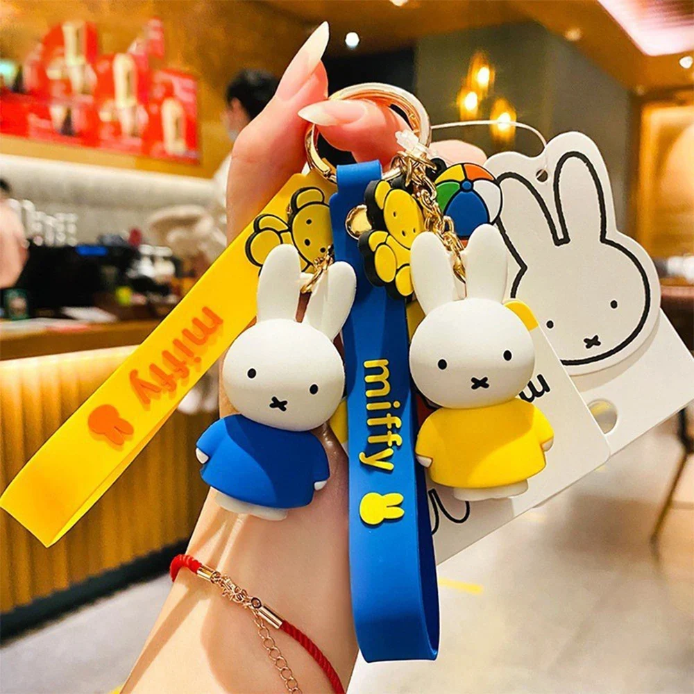 Kawaii Miffy Cartoon Cute Rice Doll Creative Car Keychain Backpack Pendant Christmas Gifts
Kawaii Miffy Cartoon Cute Rice Doll Creative Car Keychain Backpack Pendant Christmas Gifts