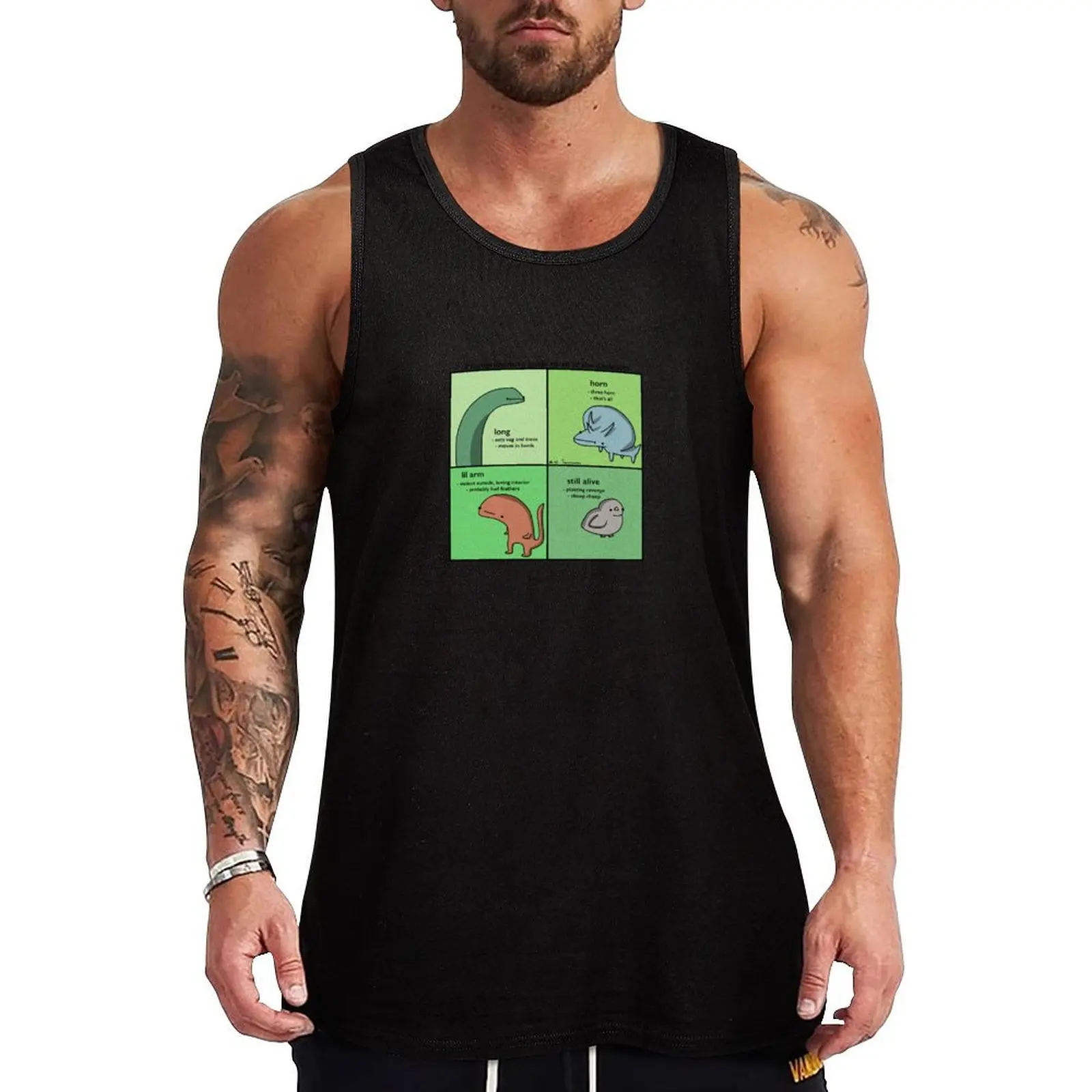 A Comprehensive Guide To All Of The Dinosaurs - Tiny Snek Comics Tank Top Comfort Basic Tank Top Cotton Sleeveless Daily Shirt
A Comprehensive Guide To All Of The Dinosaurs - Tiny Snek Comics Tank Top Comfort Basic Tank Top Cotton Sleeveless Daily Shirt