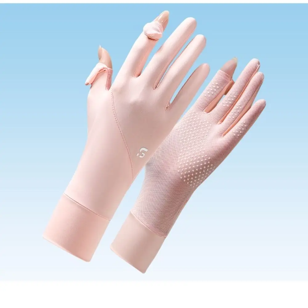 Ice Silk Women Sunscreen Gloves Thin Elastic Touch Screen Ice Silk Gloves Anti-UV Exposed Finger Cycling Driving Gloves
Ice Silk Women Sunscreen Gloves Thin Elastic Touch Screen Ice Silk Gloves Anti-UV Exposed Finger Cycling Driving Gloves