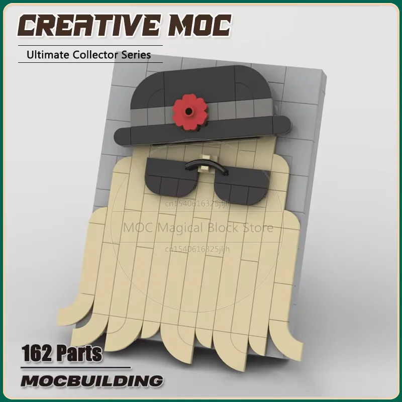 Креативные строительные блоки MOC Cousin, интересная модель, сделай сам, сборочная технология, кирпичи, дисплей, головоломки, игрушки, подарки для детей
Креативные строительные блоки MOC Cousin, интересная модель, сделай сам, сборочная технология, кирпичи, дисплей, головоломки, игрушки, подарки для детей