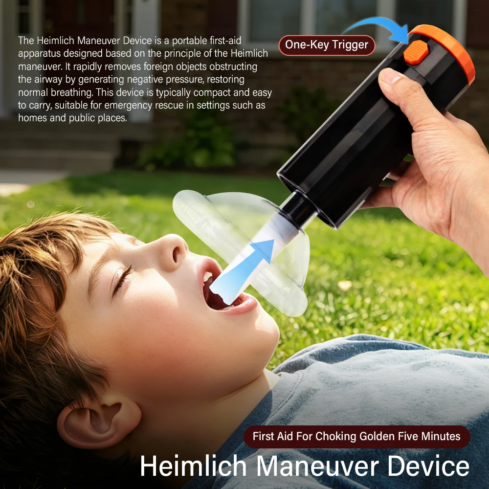 Automatic Anti Choking Suction Device Heimlich Cpr First Aid Life Saving Tool Emergency Anti Asphyxia Rescue Kit for Adults Kids
Automatic Anti Choking Suction Device Heimlich Cpr First Aid Life Saving Tool Emergency Anti Asphyxia Rescue Kit for Adults Kids