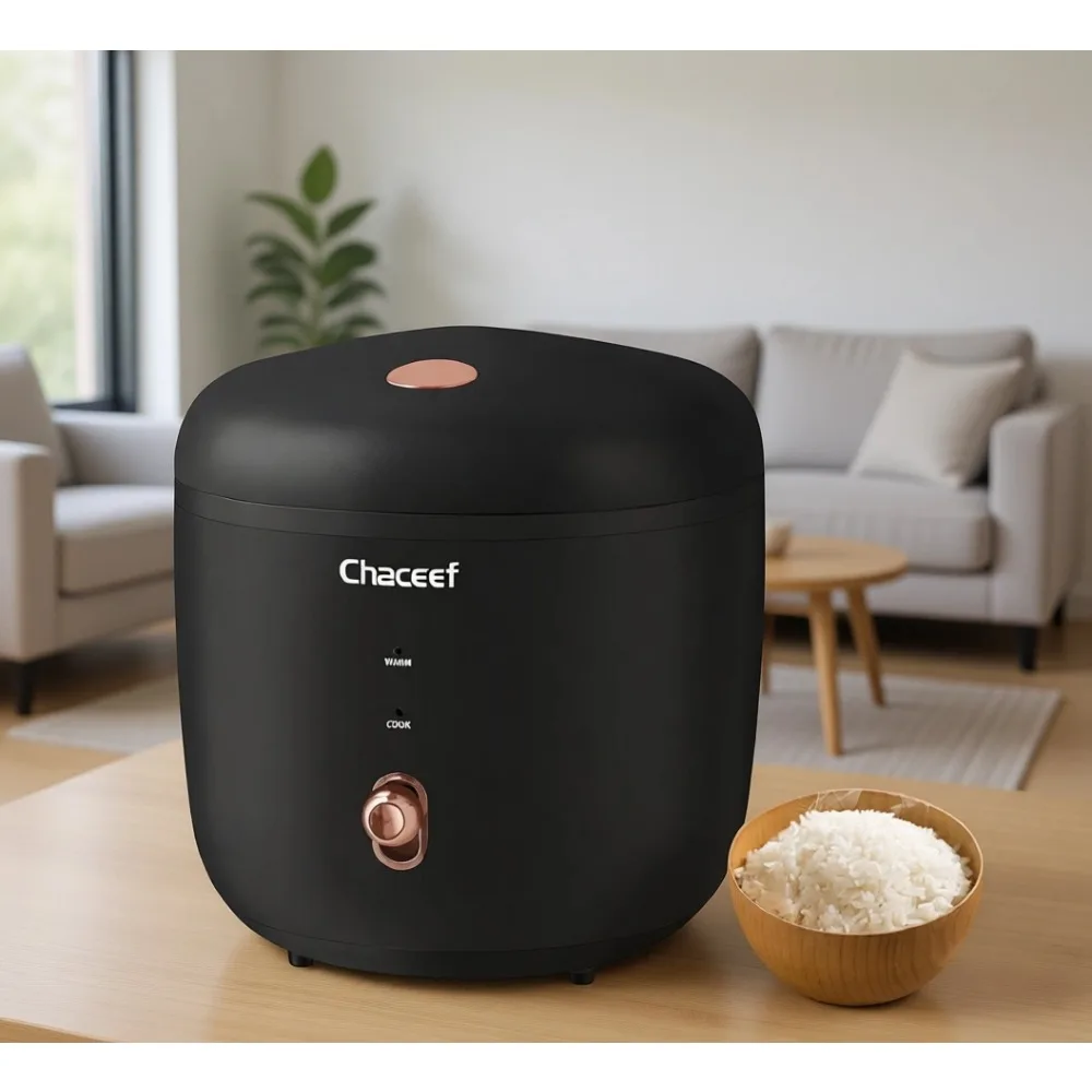 Compact 2 Cup Mini Rice Cooker 1.2L Nonstick Pot Portable One Touch Keep Warm White Brown Oatmeal
Compact 2 Cup Mini Rice Cooker 1.2L Nonstick Pot Portable One Touch Keep Warm White Brown Oatmeal