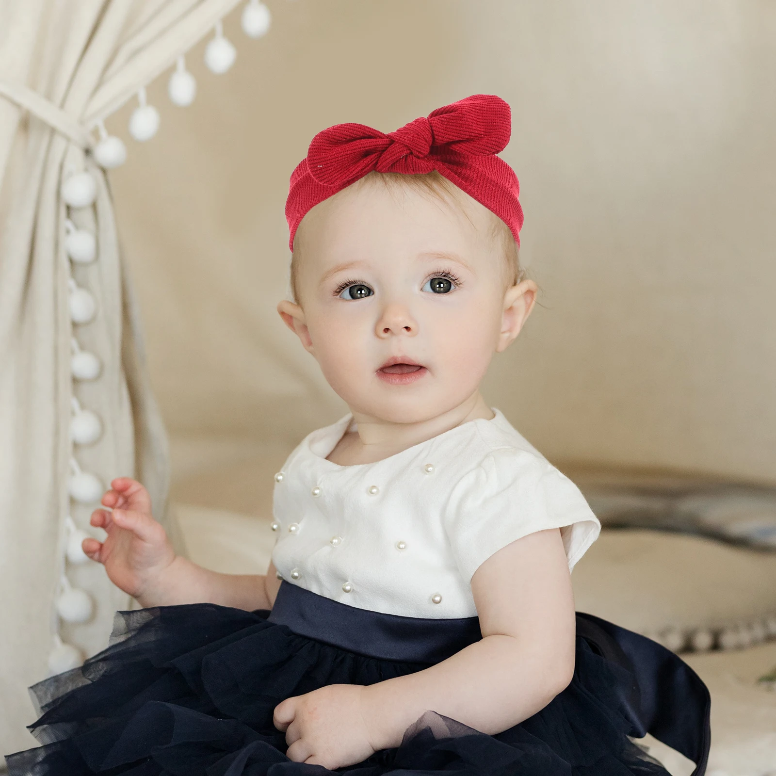 4 Pcs Baby Headband Newborn Toddler Girl Hair Accessories Polyester Non Fading Durable Bow Design Match Special Occasions
4 Pcs Baby Headband Newborn Toddler Girl Hair Accessories Polyester Non Fading Durable Bow Design Match Special Occasions