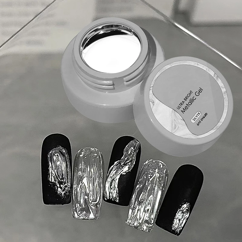 Nail Mirror Metal Glue Silver Super Bright French Painting Pull Line Hook Edge Painted Phototherapy Nail Polish Glue
Nail Mirror Metal Glue Silver Super Bright French Painting Pull Line Hook Edge Painted Phototherapy Nail Polish Glue