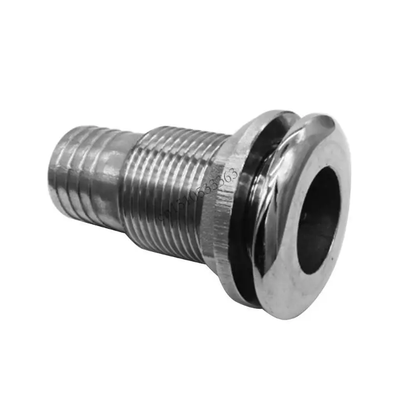 090E Stainless Bilge Straight Thru-Hull Fitting Yacht Water Outlet Port Boat Marine Drain Vent 1 3/4 3/8 1/2Inch
090E Stainless Bilge Straight Thru-Hull Fitting Yacht Water Outlet Port Boat Marine Drain Vent 1 3/4 3/8 1/2Inch