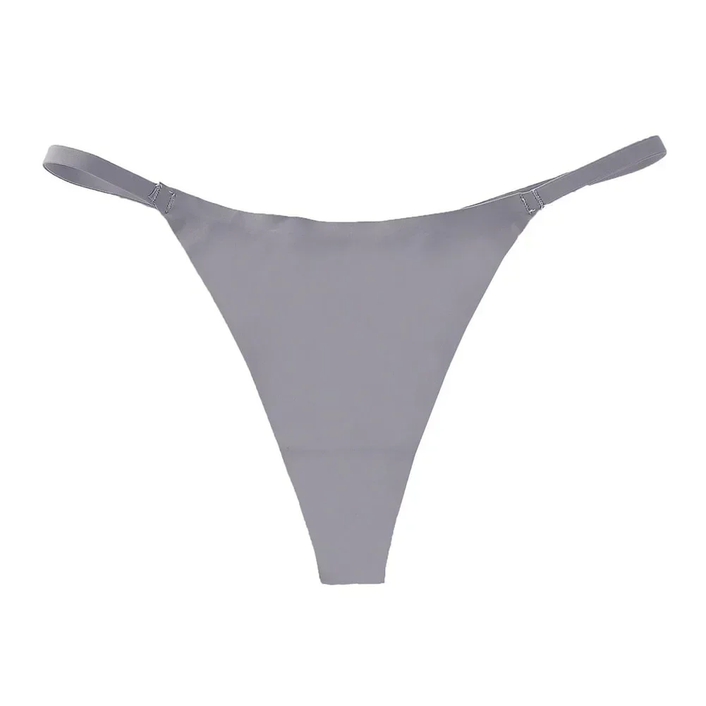 Sexy Women Thong Thin Strap Foreign Trade Underpant Ice Silk Quick Drying Underwear Female Low Waist Briefs Breathable Lingerie
Sexy Women Thong Thin Strap Foreign Trade Underpant Ice Silk Quick Drying Underwear Female Low Waist Briefs Breathable Lingerie