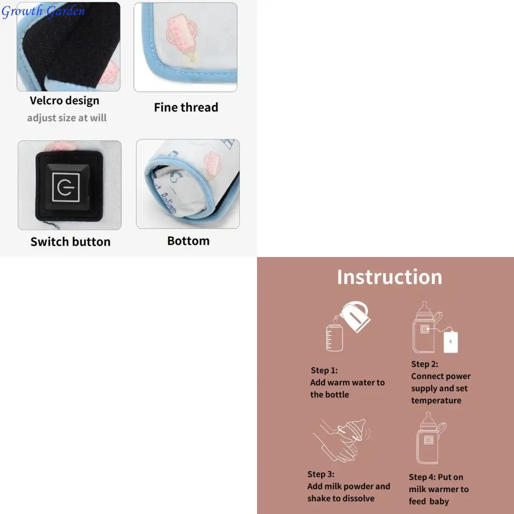 Baby Bottle Warmer Feeding Bottle Heat Keepers Travel Warmer Cover Formula Milk Water USB Heater Outdoor Bottle Warmers E65D
Baby Bottle Warmer Feeding Bottle Heat Keepers Travel Warmer Cover Formula Milk Water USB Heater Outdoor Bottle Warmers E65D