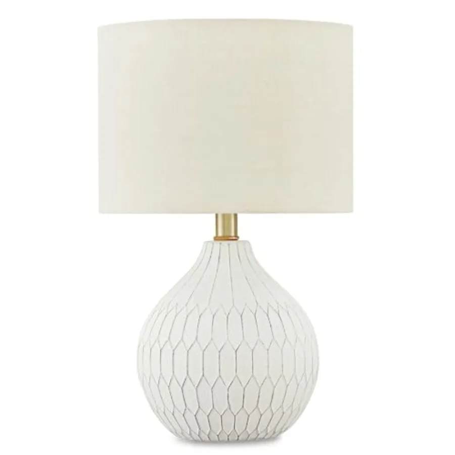 Wardmont Contemporary Modern Table Lamp with Drum Hardback Fabric Shade, On-Off Switch, Ceramic, 17.75" High, Antique
Wardmont Contemporary Modern Table Lamp with Drum Hardback Fabric Shade, On-Off Switch, Ceramic, 17.75" High, Antique