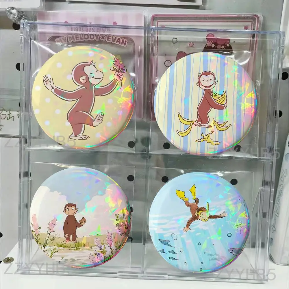 C-Curious Monkey G-George Enamel Pin Tinplate Round Brooch Badges 58mm 44mm 32mm 75mm 25mm
C-Curious Monkey G-George Enamel Pin Tinplate Round Brooch Badges 58mm 44mm 32mm 75mm 25mm