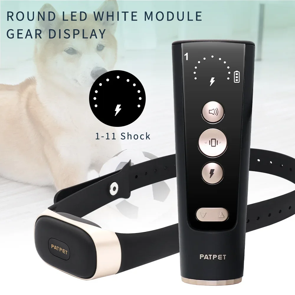 Dog Training Collar Dog Remote Control Pet Barking Stopper Electronic Collar Beep Vibration Shock Collar
Dog Training Collar Dog Remote Control Pet Barking Stopper Electronic Collar Beep Vibration Shock Collar