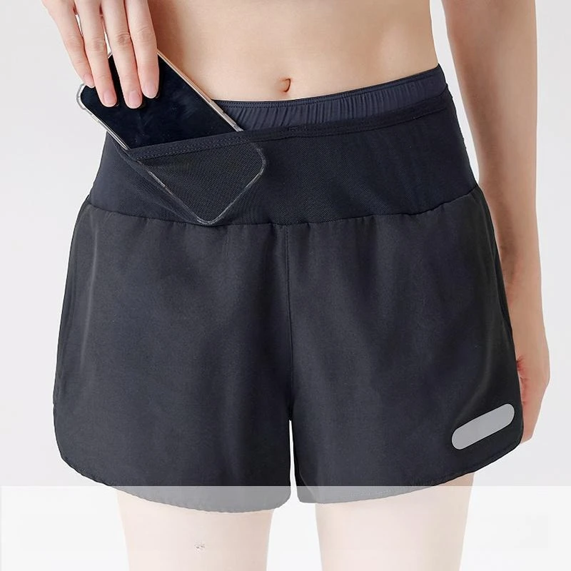 Breezy & Breathable Polyester Running Shorts for Outdoor Sports, Quick Dry High Waist Athletic Shorts with Zippered Back Pocket
Breezy & Breathable Polyester Running Shorts for Outdoor Sports, Quick Dry High Waist Athletic Shorts with Zippered Back Pocket