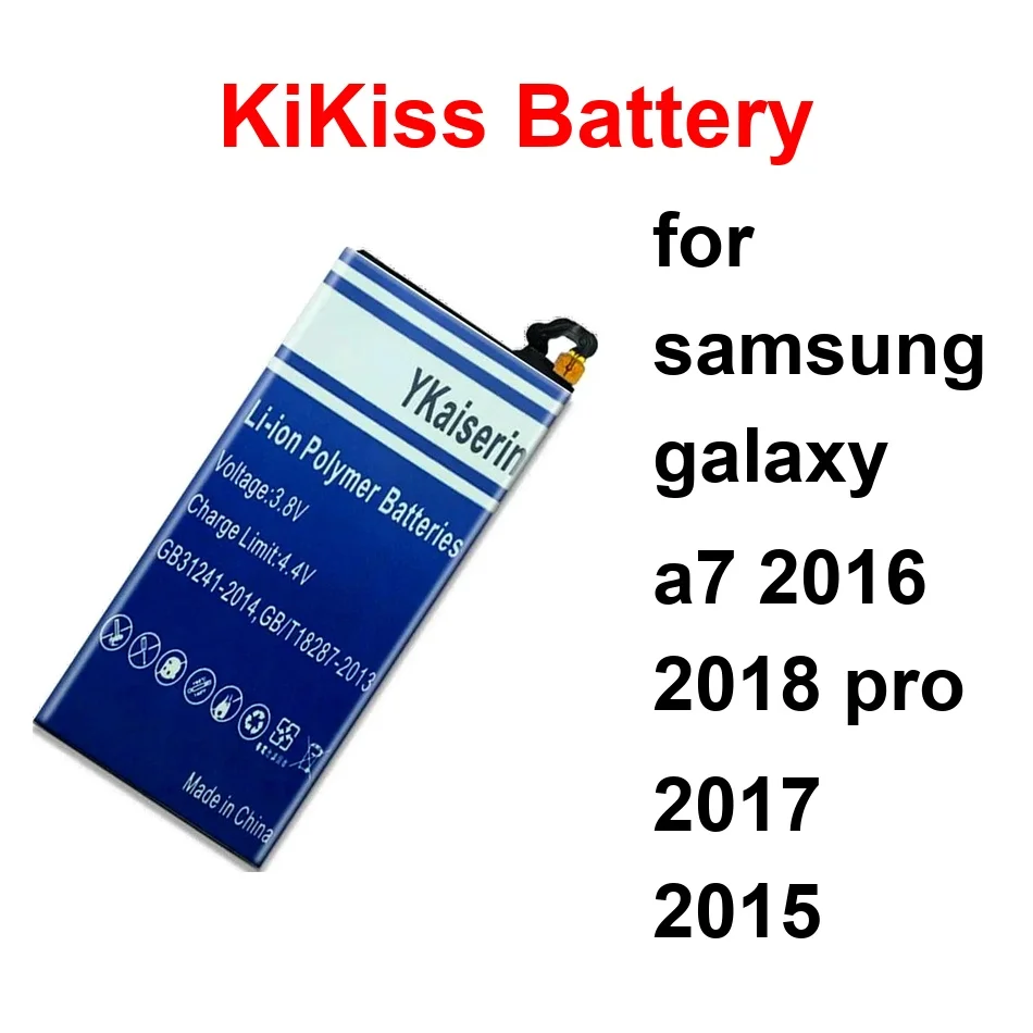 EB-BA720ABE EB-BA750ABU EB-BA710ABE Mobile Phone Battery For Samsung Galaxy A7 2016 2018 Pro 2017 2015 4500-5300Mah
EB-BA720ABE EB-BA750ABU EB-BA710ABE Mobile Phone Battery For Samsung Galaxy A7 2016 2018 Pro 2017 2015 4500-5300Mah