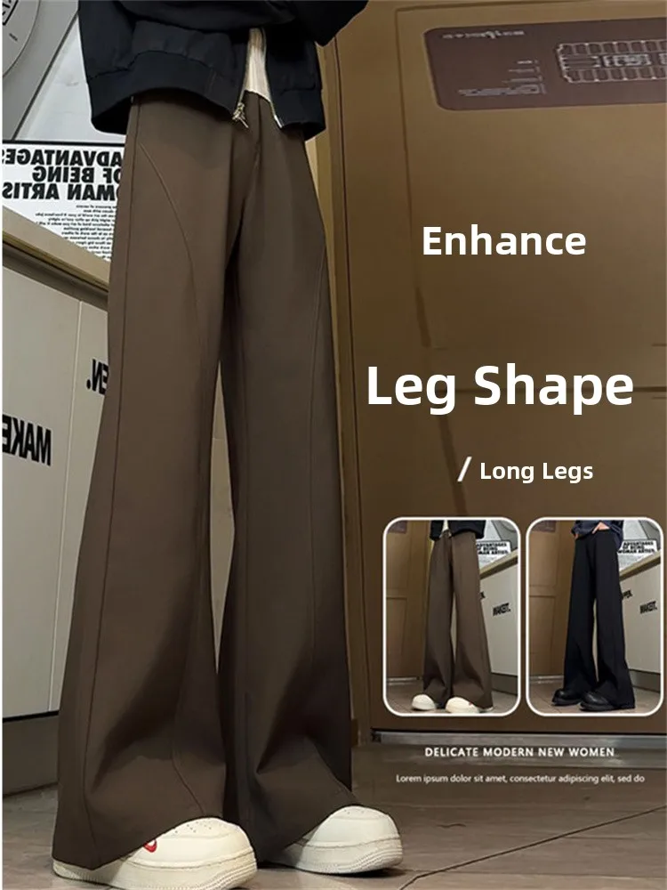 Spring Season Khaki Wide Leg Men's Casual Pants Loose Fit Slimming Drapey American Style Cleanfit Trousers Fashionable Trendy
Spring Season Khaki Wide Leg Men's Casual Pants Loose Fit Slimming Drapey American Style Cleanfit Trousers Fashionable Trendy