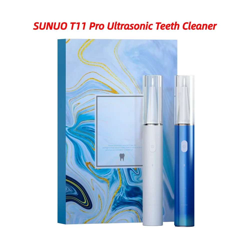 SUNUO T11 Pro Визуальный Электрический ультразвуковой стоматологический отбеливатель калькулятор средства для удаления зубного камня умное приложение 500 Вт HD эндоскоп очиститель зубов
SUNUO T11 Pro Визуальный Электрический ультразвуковой стоматологический отбеливатель калькулятор средства для удаления зубного камня умное приложение 500 Вт HD эндоскоп очиститель зубов