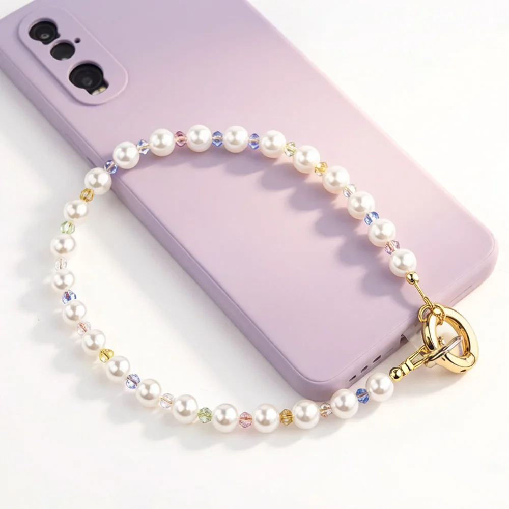 MQIQI Pearl Phone Charm Strap Lanyard Strap for Phone Charm Beads Anti-Lost Wrist Chain Keyring Cell Phone Pendant Accessories
MQIQI Pearl Phone Charm Strap Lanyard Strap for Phone Charm Beads Anti-Lost Wrist Chain Keyring Cell Phone Pendant Accessories