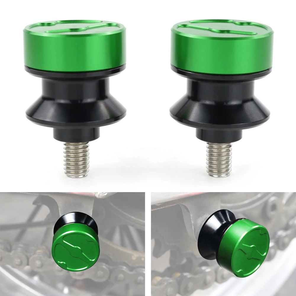 Swingarm Spools Slider For Kawasaki Ninja Versys Vulcan S ZRX1100 ZX-10R ZX-9R Z750 ZZR600 ZX-6R/RR Motorcycle Stand Screws 10mm
Swingarm Spools Slider For Kawasaki Ninja Versys Vulcan S ZRX1100 ZX-10R ZX-9R Z750 ZZR600 ZX-6R/RR Motorcycle Stand Screws 10mm