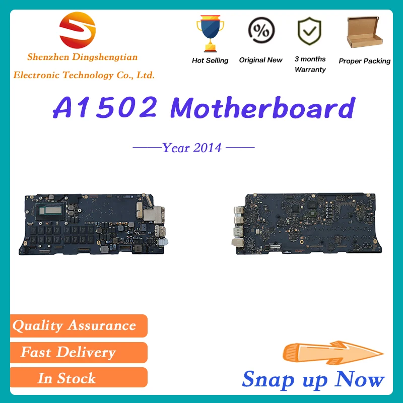 Протестировано для материнской платы Macbook Pro A1502 2013 2014 i5 2,4 ГГц 2,6 ГГцI5 I7 8G 16G 820-3536-A 820-3476-A EMC 2678 2875
Протестировано для материнской платы Macbook Pro A1502 2013 2014 i5 2,4 ГГц 2,6 ГГцI5 I7 8G 16G 820-3536-A 820-3476-A EMC 2678 2875